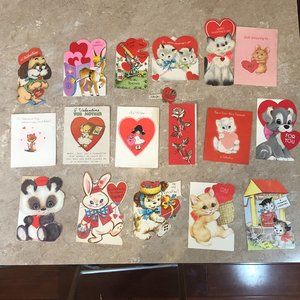 VINTAGE JUVENILE VALENTINES